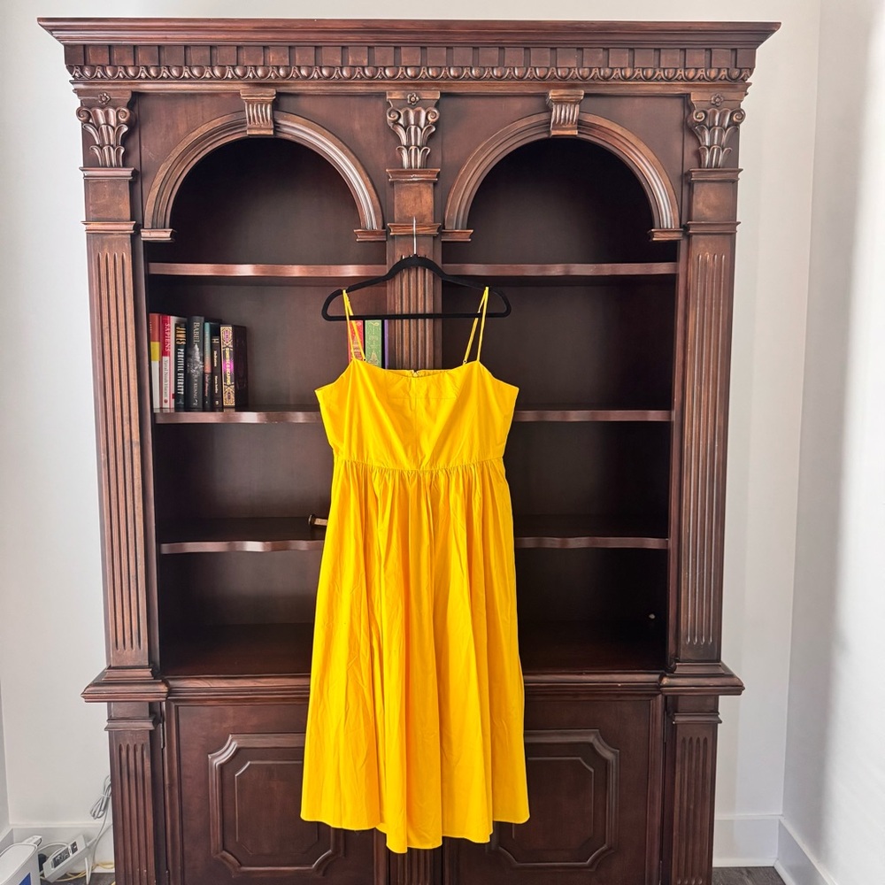 J. Crew Sunny Yellow Maxi Dress